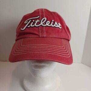 Titleist‎ Golf Hat St Louis Cardinals MLB Red Embroidered Cap